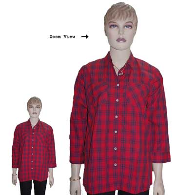 "Multi Color Checks Designer Shirt - JFM-32 - Click here to View more details about this Product